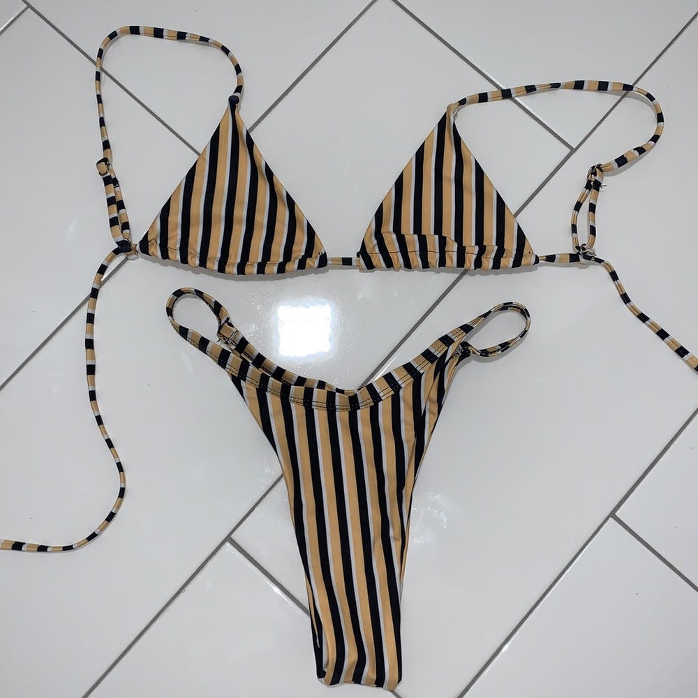 Super high waisted bikini set